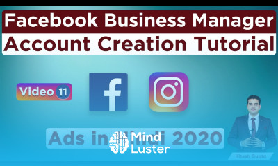 Facebook Business Manager Account Creation Tutorial in Hindi Facebook Ads Tutorial 2020