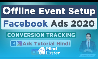 Offline Events Setup Facebook Ads Offline Event Conversion Tracking Facebook Pixel FB Ads Course