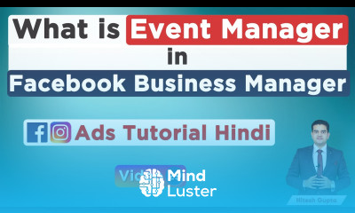 Event Manager in Facebook Business Manager Facebook Ads Tutorial 2020 Facebook Ads Course Hindi