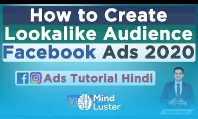 How to Create Lookalike Audience Facebook Ads Remarketing Similar Audience Facebook Ads Course