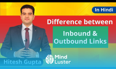 What Are Inbound And Outbound Links In SEO 2019 SEO Tutorials For Beginners In Hindi