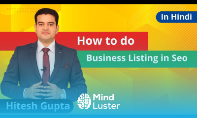 How To Do Business Listing In SEO In Hindi Local SEO 2019 In Hindi