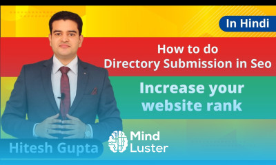 Directory Submission Tutorial In Hindi SEO Tutorials Step By Step 2019