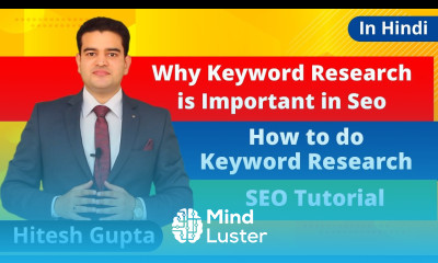 Seo Keyword Research In Hindi How To Do Keyword Research Tutorial Keyword Research Tools Free