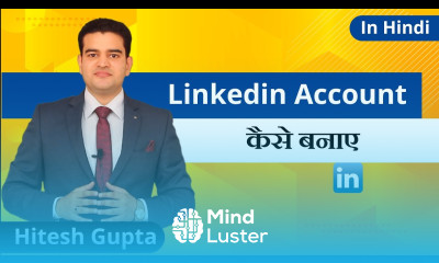 How To Create Linkedin Account In Hindi Linkedin Tutorials For Business 2019