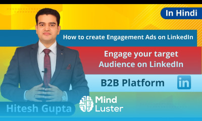 How To Setup LinkedIn Engagement Ad Campaign LinkedIn Post Engagement Ad 2019