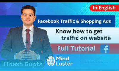 Facebook Website Traffic Ads Facebook Shopping Ads Campaign 2019 English