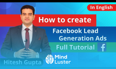 Facebook Lead Generation Ads 2019 Facebook Paid Ads 2019 In English