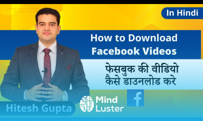 Facebook Video Downloader Free How To Download Facebook Videos Hindi Free Video Download Trick