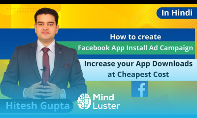 How To Create App Install Ads On Facebook How To Promote App On Facebook App Install Ads 2019