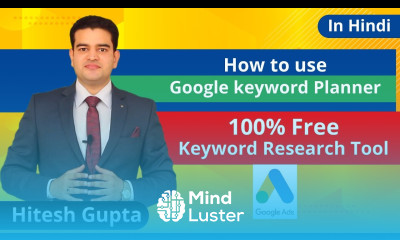 How To Use Google Keyword Planner In Hindi Best Free Keyword Research Tool In Hindi Keyword Tool