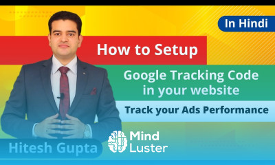 How To Add Google Tracking Code To Website Tutorial In Hindi Google Ads Tracking Code 2019