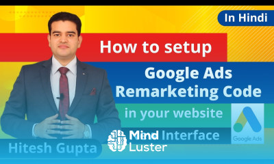 How To Setup Google Ads Remarketing Code In Website Tutorial In Hindi 2019