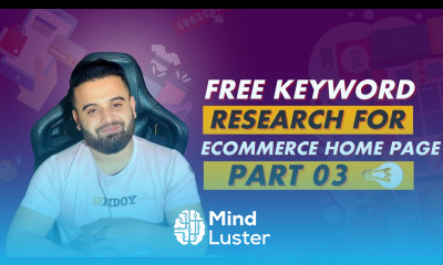 Free Keyword Research For E commerce Website Home Page E commerce SEO Full Course Part 03