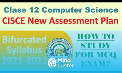 ISC Class 12 2022 Bifurcated Syllabus for Computer Science