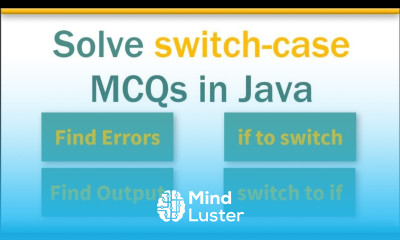 How to Solve MCQ questions on switch case in Java