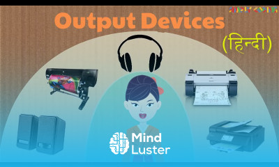 Output Devices in Hindi