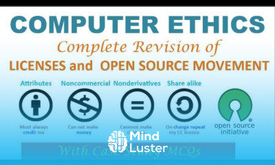 Cyber Ethics Open Source Movement and Licenses