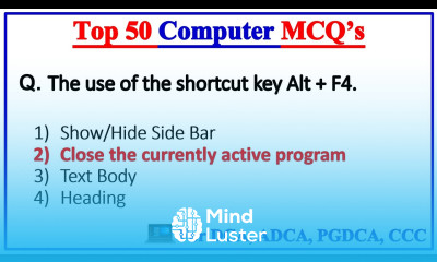Top 50 Computer Miscellaneous MCQ for DCA ADCA PGDCA CCC