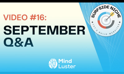 Video 16 September Q A Video Answering 8 of Your Questions