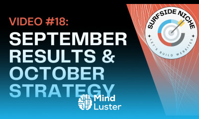 Video 18 September Results October Content Marketing Strategy