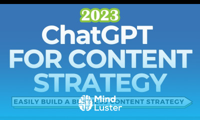 ChatGPT for Content Strategy Easily Build a Content Strategy For Your Business