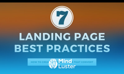 7 Landing Page Best Practices How to Create Landing Pages That Convert