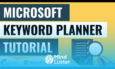 Microsoft Keyword Planner Tutorial How to Use The Microsoft Advertising Keyword Tool