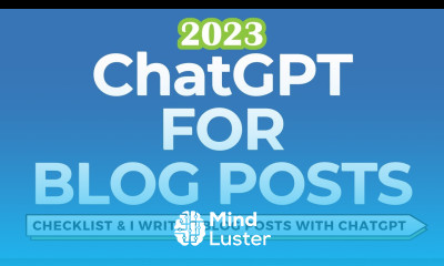 ChatGPT For Blog Posts Blog Post Checklist I Write 2 Blog Posts Using ChatGPT