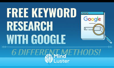 Learn Google Keyword Research 6 Free Methods to Research Keywords Using ...