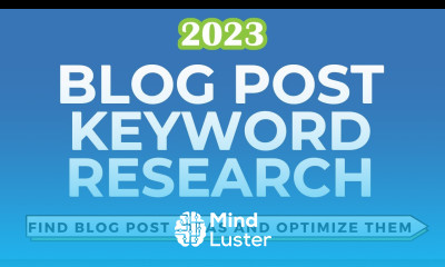 Keyword Research for Blog Posts Finding Topic Ideas and Optimizing Blogs for SEO