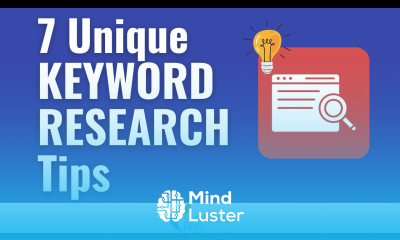 7 Unique Keyword Research Tips in 10 Minutes