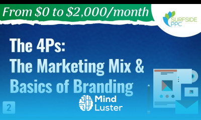 The 4Ps of Marketing The Marketing Mix Basics of Branding 2 From 0 to 2K