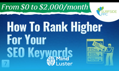 How to Rank Higher for your SEO Keywords 7 From 0 to 2K