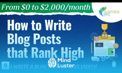 How to Write Blog Posts that Rank High 9 From 0 to 2K