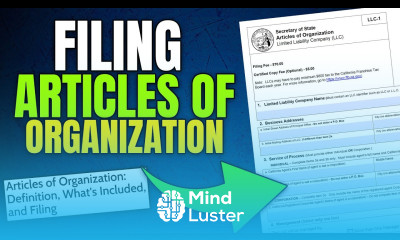 12 Steps to File the Articles of Organization Document for LLC