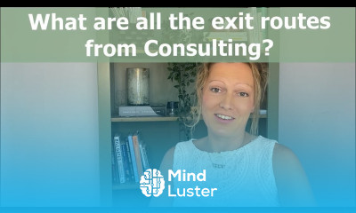 All exit opportunities from Consulting an overview