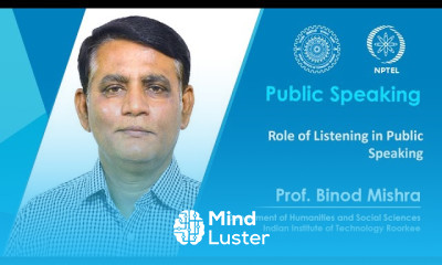 Lecture 04 Role of Listening in Public Speaking