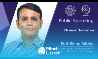 Lecture 20 Classroom Interaction