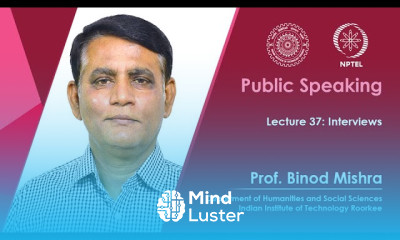 Lecture 37 Interviews