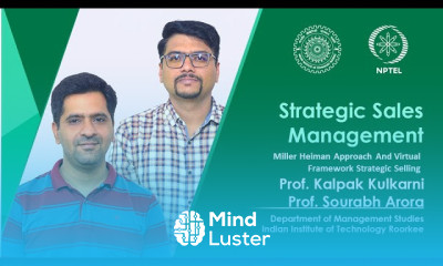 Lecture 15 Miller Heiman approach and virtual framework strategic selling