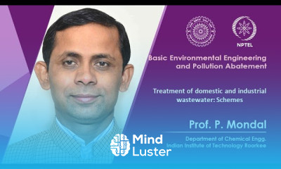 Lecture 27 Treatment of domestic and industrial wastewater Schemes