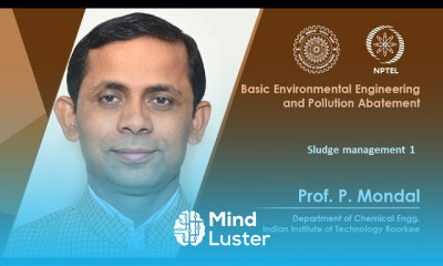 Lecture 41 Sludge management 1