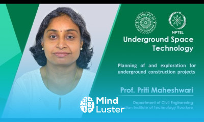 Lecture 11 Planning of and exploration for underground construction projects
