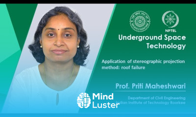 Lecture 13 Application of stereographic projection method roof failure