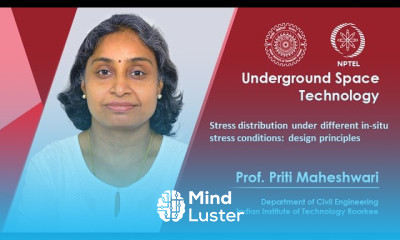 Lecture 22 Stress distribution under different in situ stress conditions design principles
