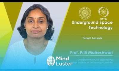 Lecture 34 Tunnel hazards