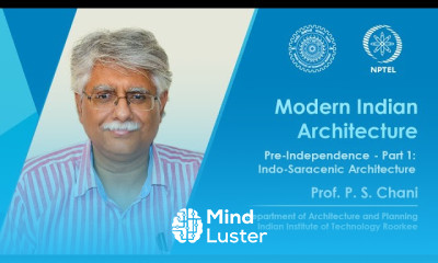 Lecture 03 Pre Independence Part 1 Indo Saracenic Architecture