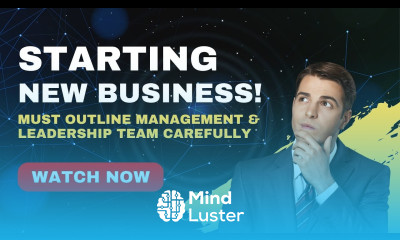 Starting a new business Must outline Your Management Leadership Team