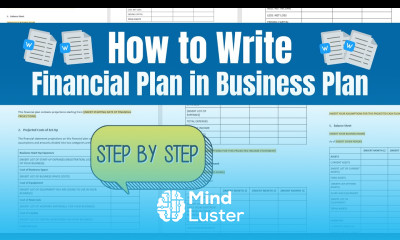 How to Write Financial plan for Business Plan Step by Step